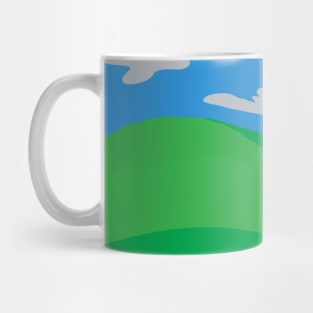 Windows xp home screen shirt Mug